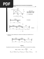 Ejercicicios Ecuacion de Tres Momentos-Propuestos