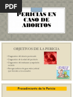 Pericias en Caso de Abortos