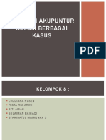 Akupuntur Berbagai Kasus