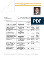 Prof Chowdari Prasad CV 26112018