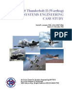 A-10 Thunderbolt II (Warthog) Systems Engineering Case Study