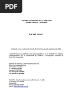 Derecho Consuetudinario y Transicion Democratica en Guatemala 1996