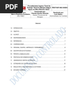 PEST1207-002 Procedimiento Ingreso Túnel Mec11 PROTOTIPO