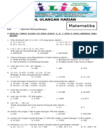 Soal Matematika Kelas 4 SD Bab 1 Operasi Hitung Bilangan Dan Kunci Jawaban