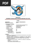 Silabus Costos y Presupuestos