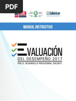 Evaluación de Desempeño 2017