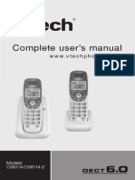 Vtech Dect 6 0 Cs6114 Users Manual 110286