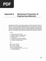 Appendix E Mechanical Properties of Engineering Materials