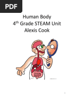 Human Body 4 Grade STEAM Unit Alexis Cook