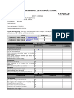 Informe de Desempeno Laboral Aguila