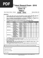 FTRE 2018 C X AT+PCM Paper 2