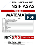 (2019-) Modul Latihan Matematik (TAHUN 5) Cuti Sekolah