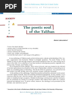 The Poetic Soul of The Taliban PDF