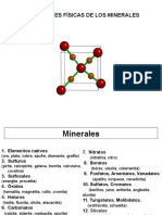 Propiedades Fisicas de Los Minerales