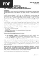 El Derecho Penal Como Regulador Del Derecho Informatico. (27 Nov 2018)