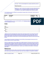 Business Rules Document Template