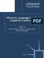 (Palgrave Studies in Minority Languages and Communities) Durk Gorter, Heiko F. Marten, Luk Van Mensel (Eds.) - Minority Languages in The Linguistic Landscape-Palgrave Macmillan UK (2012) PDF