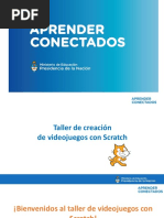 Taller de Creación de Videojuegos Con Scratch