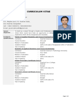 Curriculum Vitae: Shahed Azim