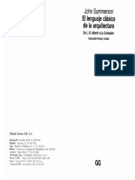 John Summerson - El Lenguaje Clásico de La Arquitectura (Caps. 1 A 4 Con Ilustr.)