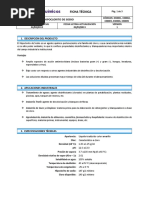 Ficha Tecnica Hipoclorito de Sodio