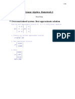 Linear Algebra Homework 3: 4 K3 K 1 1 K 4 K3, B K 1 K 3 4