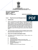 Civil Aviation Requirements Section 1 - General Series 'A' Part V Issue I, 21 August 2013 Effective: Forthwith