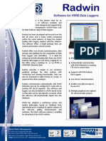 9.1 Radwin Software For HWM Data Loggers