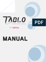 Tablo Manual