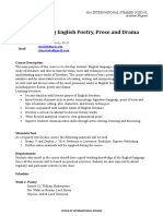 Understanding English Poetry, Prose and Drama: Rafik L. Mortada, PH.D