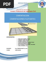 Cimentacion Flotante