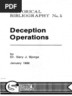 Deception Operations