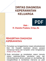 DIAGNOSA KEPERAWATAN KELUARGA Dan Prioritas Diagnosa Keperawatan 2016