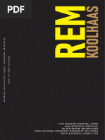 Building Construction and Materials Magazine - REM KOOLHAAS