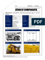 001 - 830E-DC - SN A30710 - Electrical Components Reform - Control Cabinet