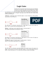 Logic Gates and Combination Circuits