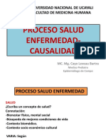 Proceso Salud Enfermedad-Causalidad