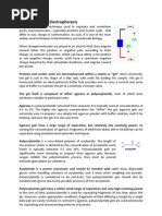 Principles of Gel Electrophoresis