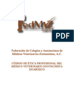 Codigo de Etica Del MVZ