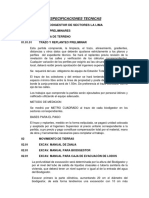 Especificaciones Tecnicas Biodigestores La Lima