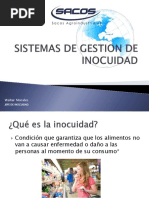 Sistemas de Gestion de Inocuidad