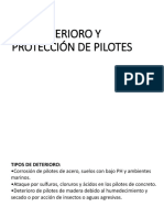 4.11 Deterioro y Protección de Pilotes