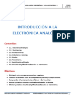 U.t.1.electrónica Analógica