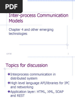 Inter-Process Communication Models: Chapter 4 and Other Emerging Technologies