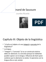 Ferdinand de Saussure Cap III