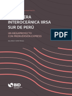 Carretera Interoceanica IIRSA Sur de Peru Un Megaproyecto Con Preinversion Express