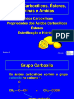 Acidos Carboxilicos-Esteres-Aminas e Amidas QA.2012