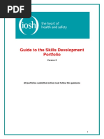 Guide To The Skills Development Portfolio