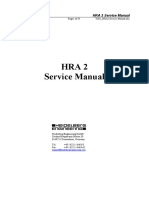 HRA2 Service Manual