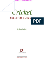 Cricket-Steps To Success